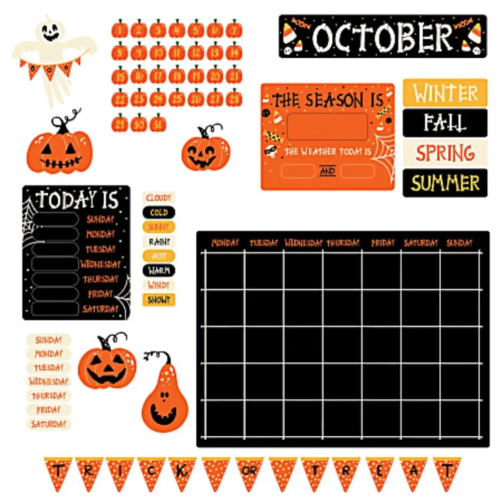 344-Pieces Bulletin Board Kit, Seasonal Holidays Set